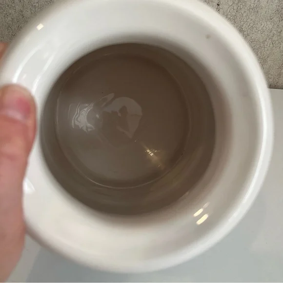 Grace’s Pantry Striped Ceramic Storage Cookie Jar with lid in Blue and White - Picture 6 of 10